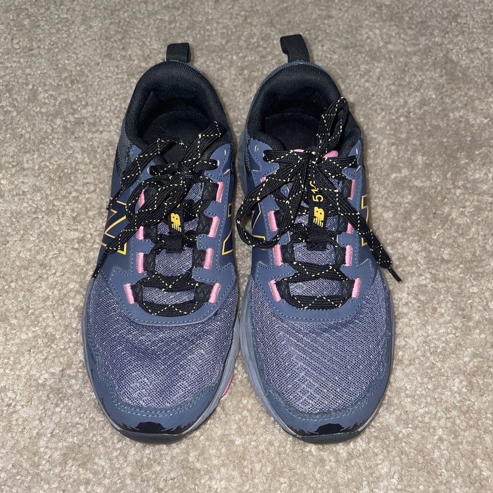 New Balance Womens 510 V5 Trail Running Shoes WT510CE5 Gray‎ Pink Sz 6.5